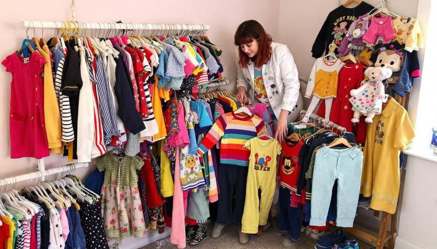 Comment les vêtements de seconde main influencent-ils la mode enfantine ?