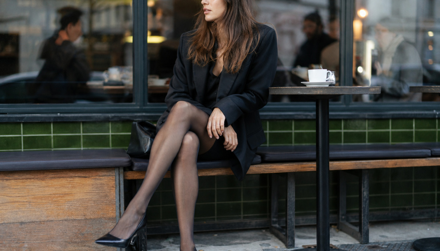Tendance : collants transparents effet transparent